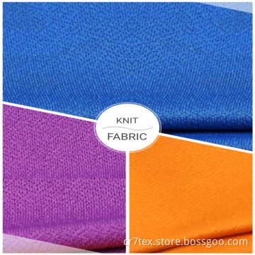 Online-försäljning Färgat stickning Mosscrepe Spandex Jersey-tyg